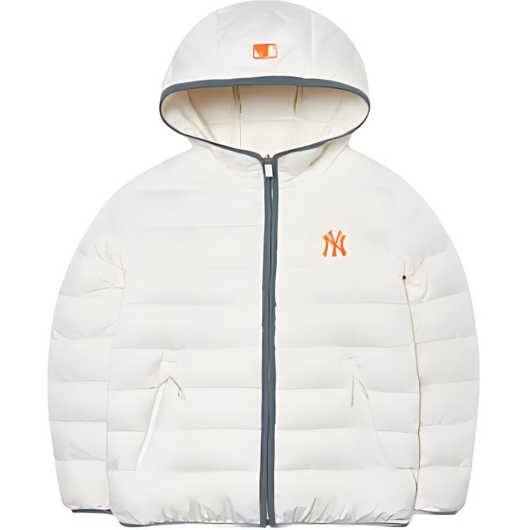 Order MLB FW22 标志超轻连帽羽绒服 中性款 3ADJA0426-50BKS-2