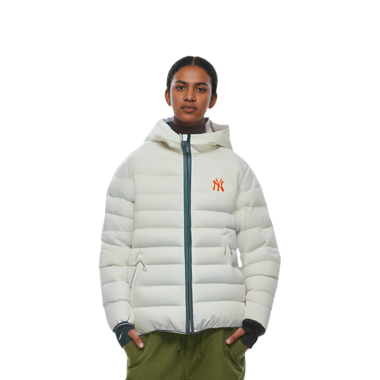 Purchase MLB FW22 标志超轻连帽羽绒服 中性款 3ADJA0426-50BKS-2