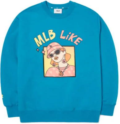 MLB FW22 로고 프린트 풀오버 스웨트셔츠 유니섹스 레이크 블루 3AMTL0224-07MTS Buy MLB FW22 로고 프린트 풀오버 스웨트셔츠 유니섹스 레이크 블루 3AMTL0224-07MTS