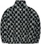 Lookbook MLB FW22 Monogram Sherpa Zip-Up Fleece Jacket Black Unisex. 3AFDM0126-50BKS