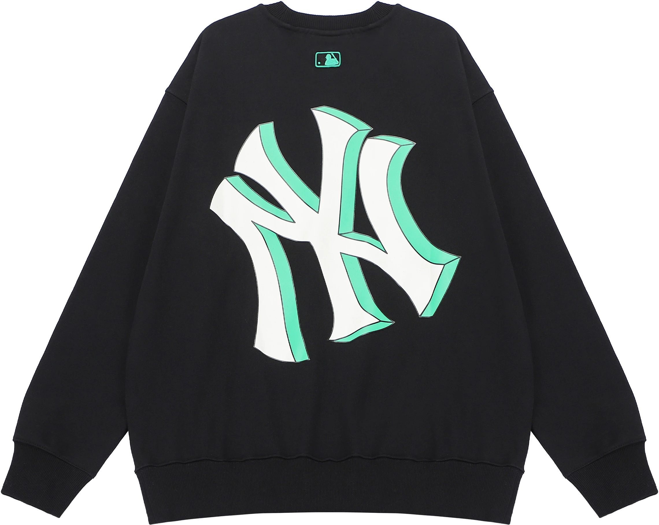 mlb-fw-22-new-york-yankees-logo-crewneck-sweatshirt-unisex-black-3-amtb-0224-50-bks