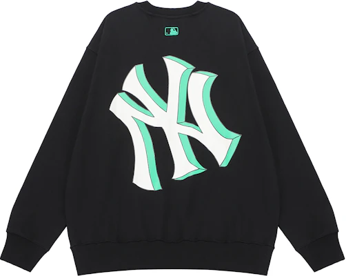MLB FW22 New York Yankees Logo Crewneck Sweatshirt Unisex Black 3AMTB0224-50BKS Order MLB FW22 New York Yankees Logo Crewneck Sweatshirt Unisex Black 3AMTB0224-50BKS