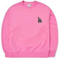 MLB FW22 Pink Crewneck Sweatshirt with Letter Print () 3AMTB0626-07PKS MLB FW22 Pink Crewneck Sweatshirt with Letter Print () 3AMTB0626-07PKS