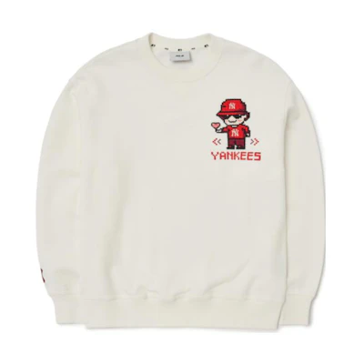 MLB FW22 San Francisco Giants Cartoon Embroidered Sweater Unisex Off-White 3AMTP0326-50IVS