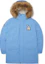 Buy MLB FW22 Jaket Puff Bersulam Logo Hood Unisex Biru Short款. 3ADJB1926-07BLL