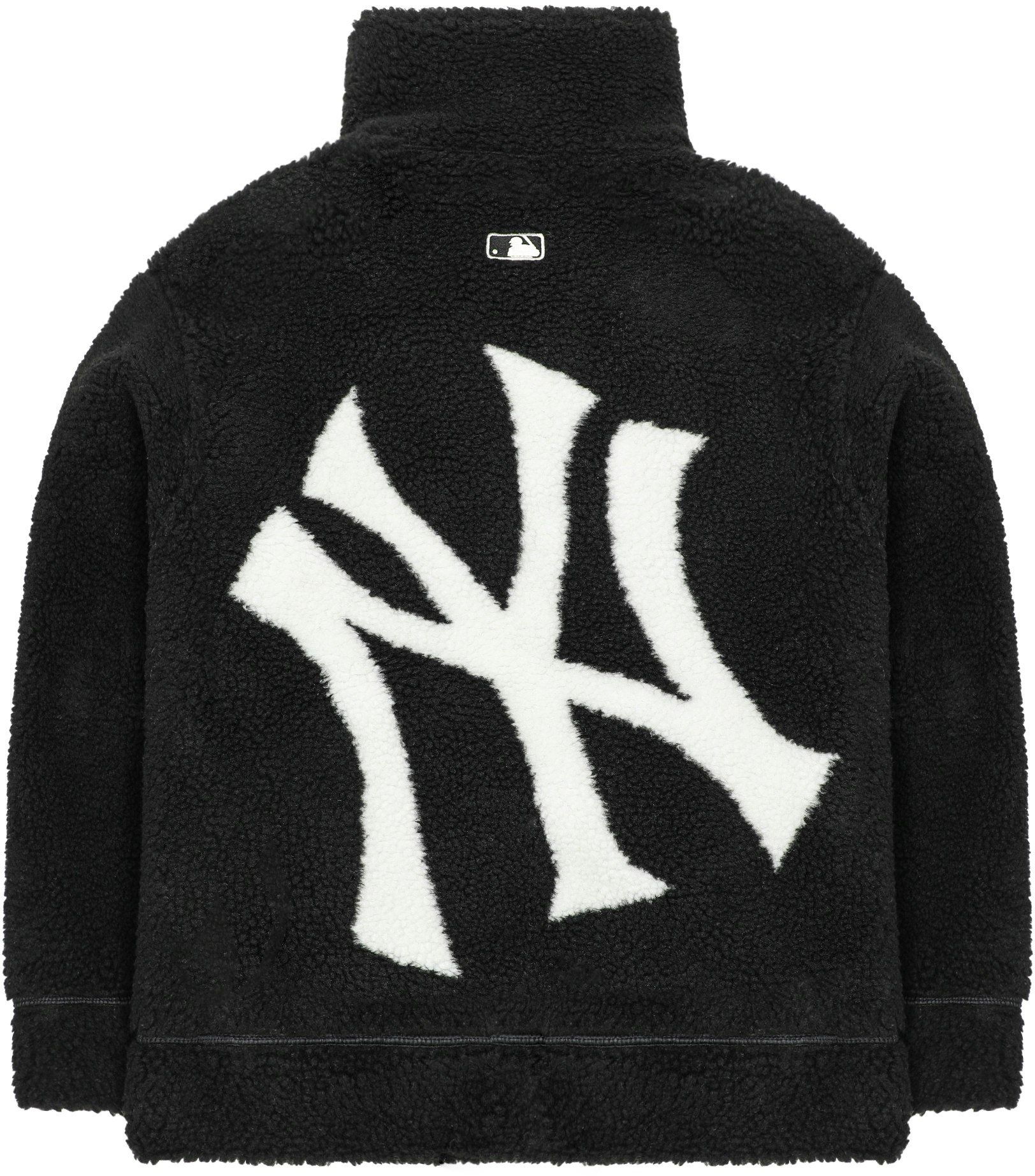 mlb-fw-22-unisex-black-sherpa-fleece-jacket-windproof-and-warm-3-afdb-0326-50-bks