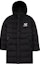 Buy MLB FW22 Unisex Long Black Down Jacket with Hood Regular Fit 3ADJB0326-50BKS