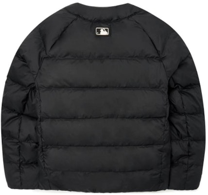 MLB FW22 Unisex Short Puffer Jacket Black with Logo Embroidery. 3ADJB0126-50BKS Lookbook MLB FW22 Unisex Short Puffer Jacket Black with Logo Embroidery. 3ADJB0126-50BKS