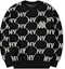 Buy MLB FW22 Vintage Monogram Long Sleeve Sweatshirt Unisex Black 3AKPM0226-50BKS