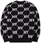 Lookbook MLB FW22 Vintage Monogram Long Sleeve Sweatshirt Unisex Black 3AKPM0226-50BKS