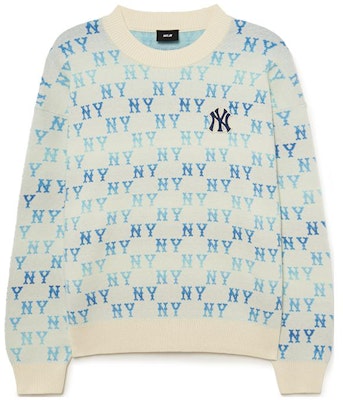MLB FW23 All-Over Letter Print Knit Sweater Unisex - Cream Beige. 3AKPM0434-50CRD Buy MLB FW23 All-Over Letter Print Knit Sweater Unisex - Cream Beige. 3AKPM0434-50CRD