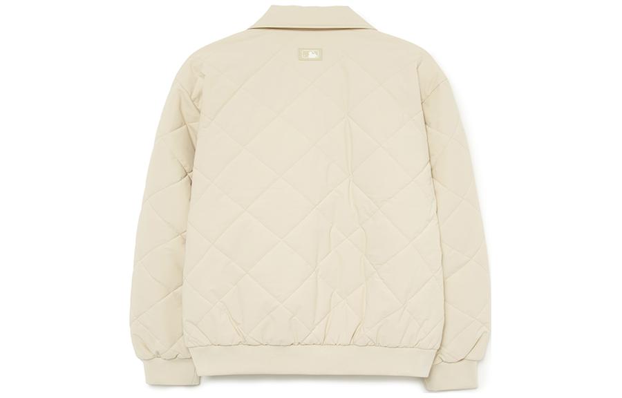 MLB FW23 Boston Red Sox Letter Embroidery Long Sleeve Jacket Beige Unisex 3APDB0136-43IVS 圖 3