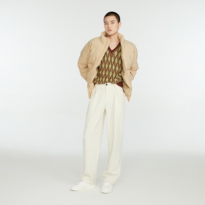 MLB FW23 波士頓紅襪Logo高領羽絨外套 米色 男女適用 3ADJB0336-43BGM Sizing MLB FW23 波士頓紅襪Logo高領羽絨外套 米色 男女適用 3ADJB0336-43BGM