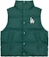 Buy MLB FW23 洛杉磯道奇隊標誌羽絨背心 男女款 綠色 3ADVV0136-07GND
