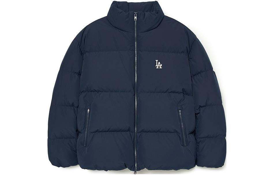 MLB FW23 Los Angeles Dodgers Navy Puffer Jacket Unisex. 3ADJB0336-07NYD