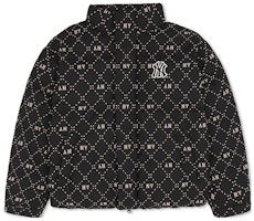 MLB FW23 Monogram New York Yankees Short Puffer Jacket Unisex Black. 3ADJM0536-50BKS MLB FW23 Monogram New York Yankees Short Puffer Jacket Unisex Black. 3ADJM0536-50BKS