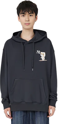 MLB FW23 뉴욕 양키스 베어 프린트 오버사이즈 후디 유니섹스 블랙 3AHDE0136-50BKS Shop MLB FW23 뉴욕 양키스 베어 프린트 오버사이즈 후디 유니섹스 블랙 3AHDE0136-50BKS