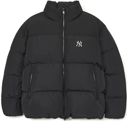 MLB FW23 New York Yankees Black Logo Thermal Insulated Down Jacket Unisex Short. 3ADJB0336-50BKS Order MLB FW23 New York Yankees Black Logo Thermal Insulated Down Jacket Unisex Short. 3ADJB0336-50BKS