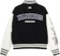 Lookbook MLB FW23 New York Yankees Letter Print Black Baseball Jacket Unisex Long Sleeve 3AJPV0234-50BKS