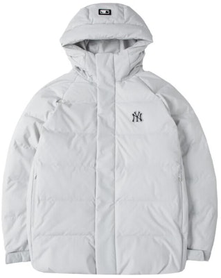MLB 2023秋冬纽约扬基字母印花短款连帽羽绒服 灰色男款. 3ADJB2036-50GRL Order MLB 2023秋冬纽约扬基字母印花短款连帽羽绒服 灰色男款. 3ADJB2036-50GRL