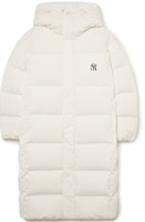 MLB FW23 New York Yankees Logo Printed Long Down Jacket Unisex White 3ADJB1336-50CRS MLB FW23 New York Yankees Logo Printed Long Down Jacket Unisex White 3ADJB1336-50CRS