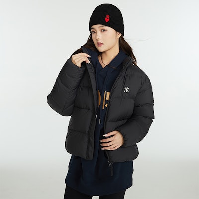 MLB FW23 NY Yankees Back Print Logo Long Sleeve Down Jacket Unisex Black. 3ADJB0436-50BKS Details for MLB FW23 NY Yankees Back Print Logo Long Sleeve Down Jacket Unisex Black. 3ADJB0436-50BKS