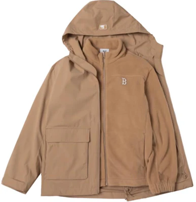 MLB FW24 Unisex Brown Retro Casual Sports Jacket 3AWJB0246-43BGL Order MLB FW24 Unisex Brown Retro Casual Sports Jacket 3AWJB0246-43BGL