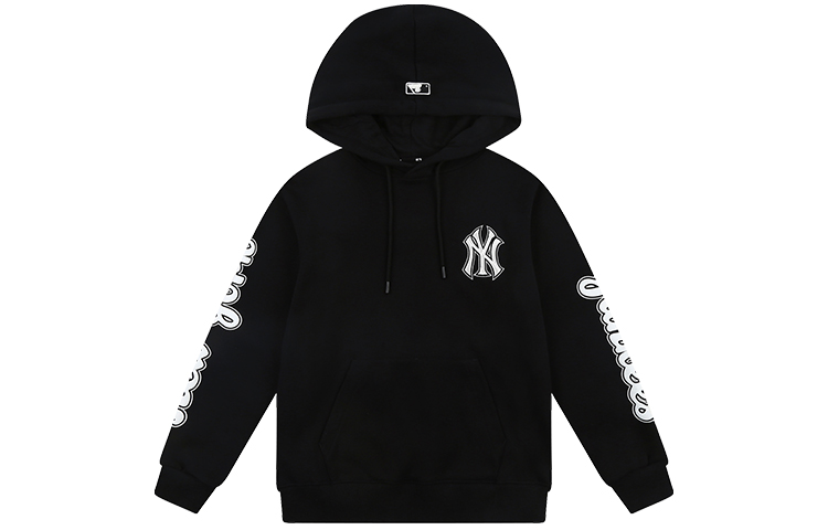 MLB Giants New York Yankees Loose Hoodie Unisex Black 31HD53061-50L