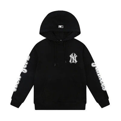 MLB Giants New York Yankees Loose Hoodie Unisex Black 31HD53061-50L