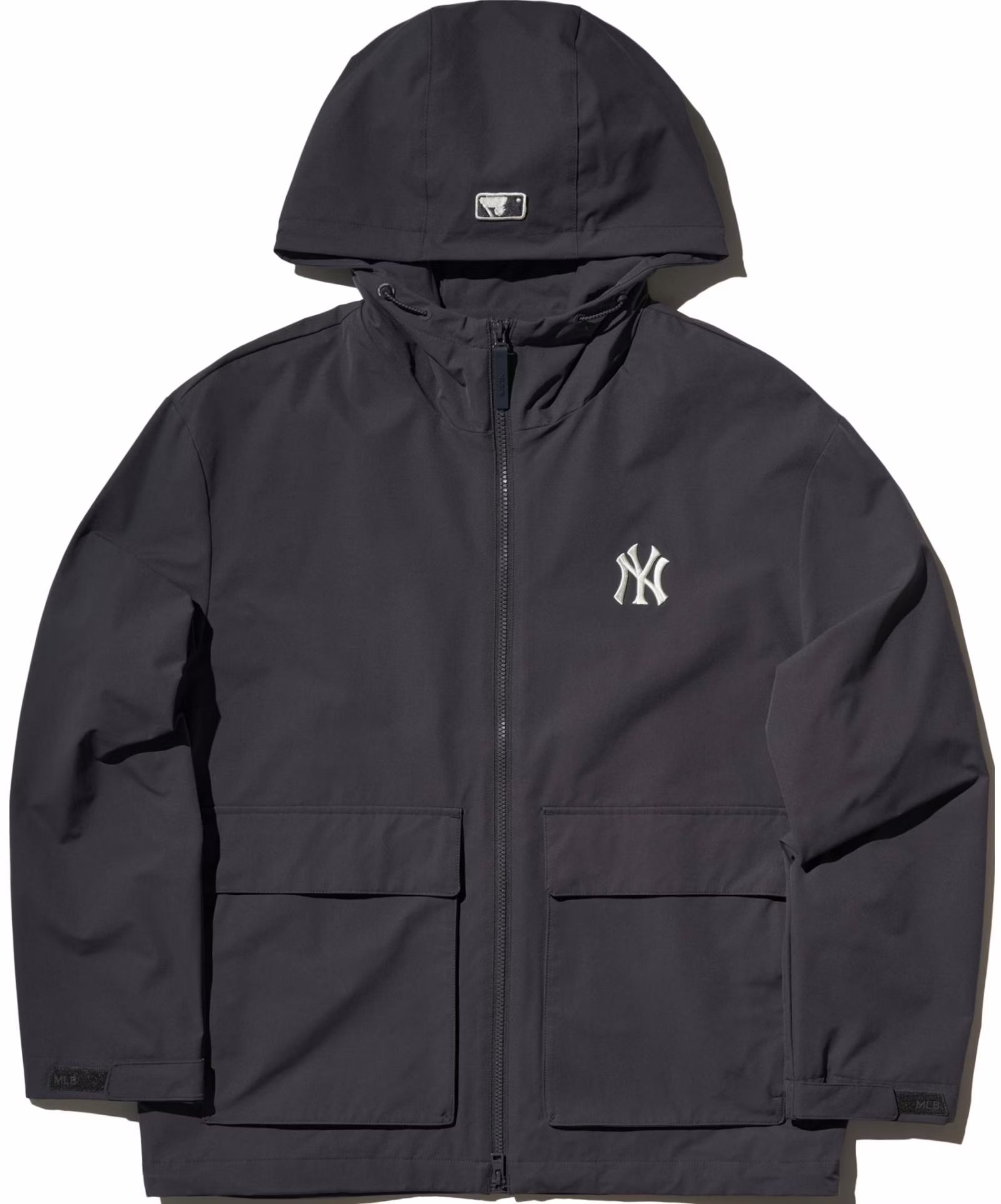 mlb-gorpcore-logo-hooded-windbreaker-unisex-gray-casual-comfortwear-3-awjb-0144-50-cgs