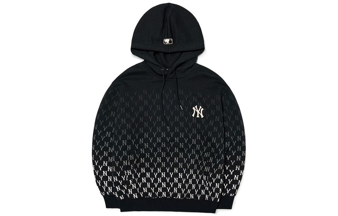 MLB Gradient Logo New York Yankees All-Over Hoodie Unisex Black 3AHDM0624-50BKS