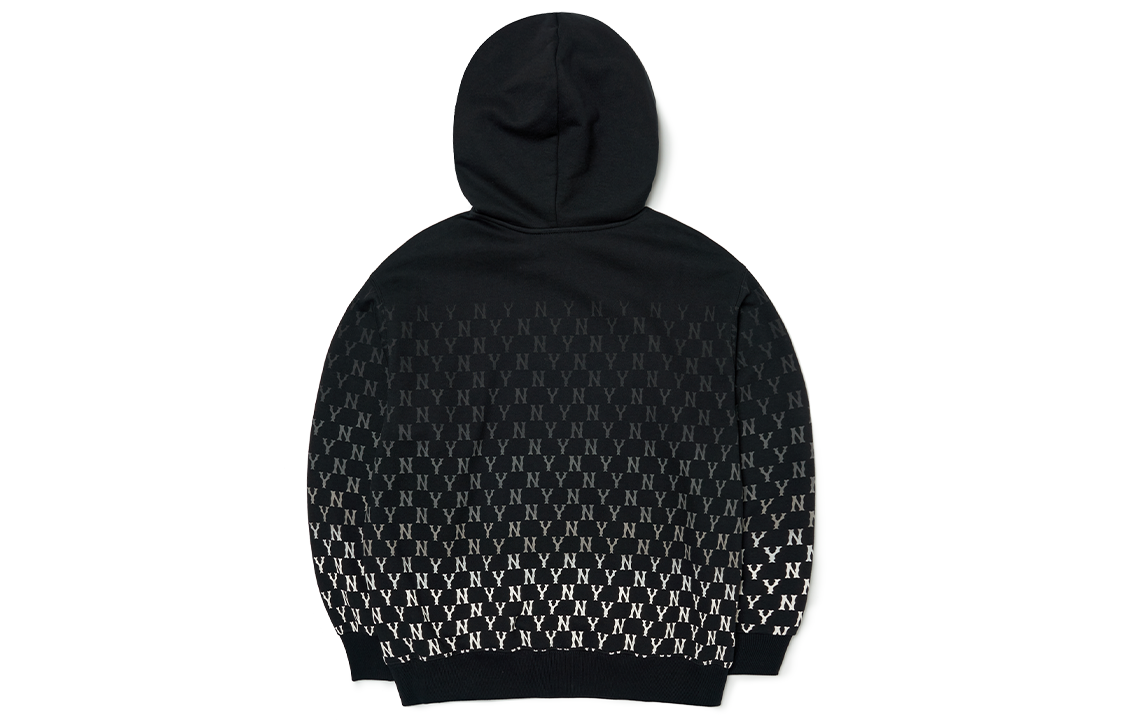 MLB Gradient Logo New York Yankees All-Over Hoodie Unisex Black 3AHDM0624-50BKS 圖 3