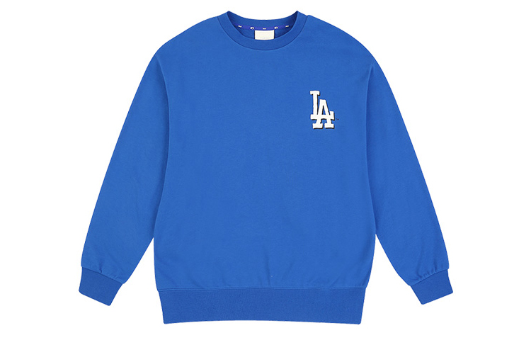 MLB Graffiti Graphic Oversized Sweatshirt Unisex - Blue Long Sleeve Top 31MT05011-07U 圖 3