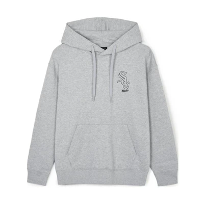 MLB Graphic Print Hoodie Long Sleeve - Gray 3AHDB0241-44MGS