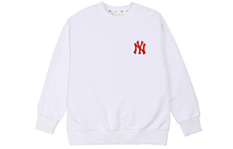 MLB Heart Love Print Casual Sweatshirt Unisex White 31MTL2111-50W 圖 3