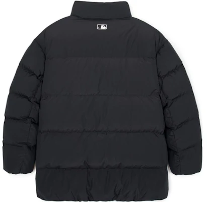 MLB Heart Patch Zip-Up Stand Collar Jacket Unisex Black 3ADJH0236-50BKS Lookbook MLB Heart Patch Zip-Up Stand Collar Jacket Unisex Black 3ADJH0236-50BKS