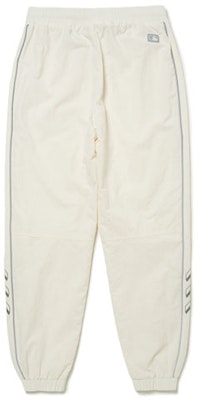 MLB Ivory Logo Jogger Pants Unisex - Relaxed Knit with Elastic Waistband. 3AWPS1414-50IVS Lookbook MLB Ivory Logo Jogger Pants Unisex - Relaxed Knit with Elastic Waistband. 3AWPS1414-50IVS