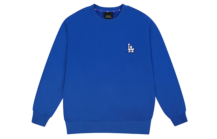 MLB LA Dodgers Long Sleeve Embroidered Sweatshirt Unisex Blue 31MT04011-07U