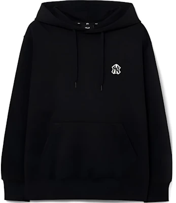 MLB Letter Embroidery Hoodie Unisex Loose Fit Black 3AHDB0131-50BKS Buy MLB Letter Embroidery Hoodie Unisex Loose Fit Black 3AHDB0131-50BKS