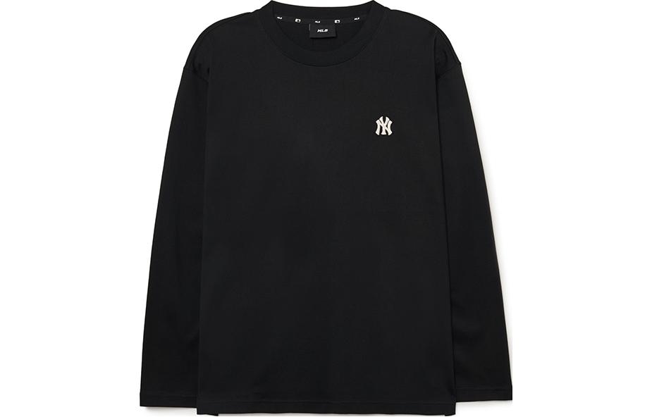 MLB Letter Graphic Crewneck Loose-Fit Long-Sleeve Sweatshirt Unisex 3ATSB0134-50BKS