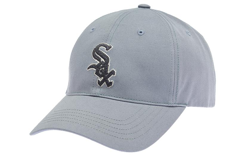 MLB Letter Logo Embroidered Cap - Gray Unisex Couple Style Baseball Hat. 3ACPB064N-44GRS