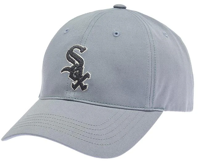 mlb-letter-logo-embroidered-cap-gray-unisex-couple-style-baseball-hat-3-acpb-064-n-44-grs