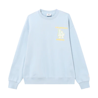 MLB Letter Print Solid Color Casual Sweatshirt Unisex 3AMTX0214-07BLL
