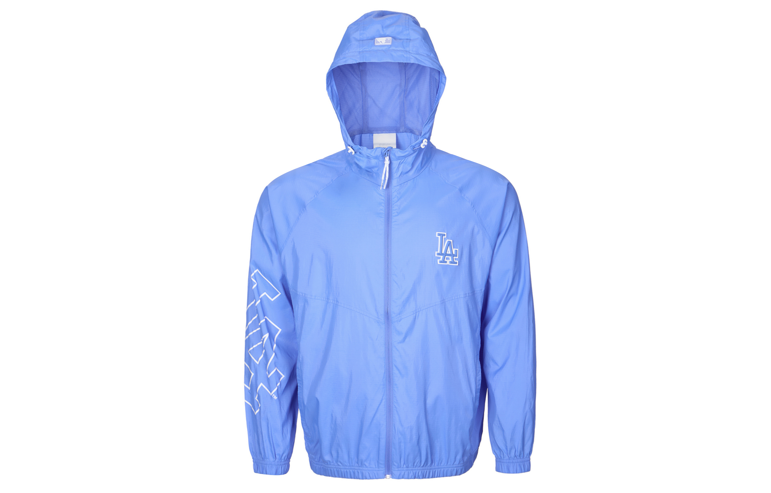 MLB Lightweight Hooded Jacket Unisex Sky Blue 31JPIA131-07S