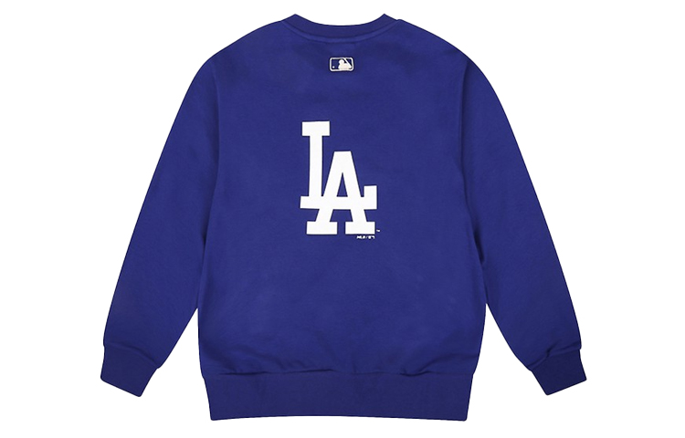 MLB Lightweight Printed Logo Crewneck Sweatshirt Unisex Blue - Gift Recommendation 31MTR1941-07U