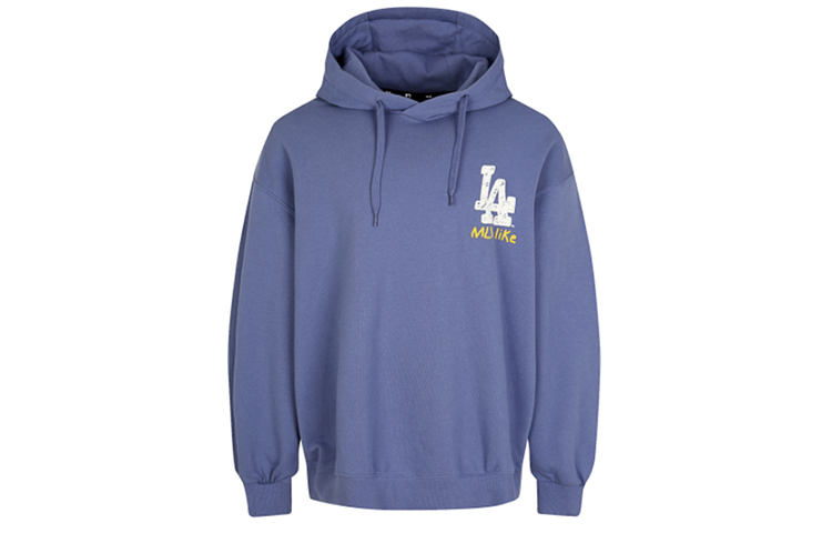 MLB LIKE Series Los Angeles Dodgers Graffiti Hoodie Unisex Sky Blue 31HD05941-07U