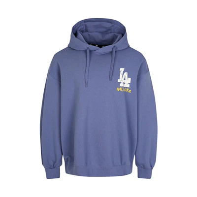 MLB LIKE Series Los Angeles Dodgers Graffiti Hoodie Unisex Sky Blue 31HD05941-07U