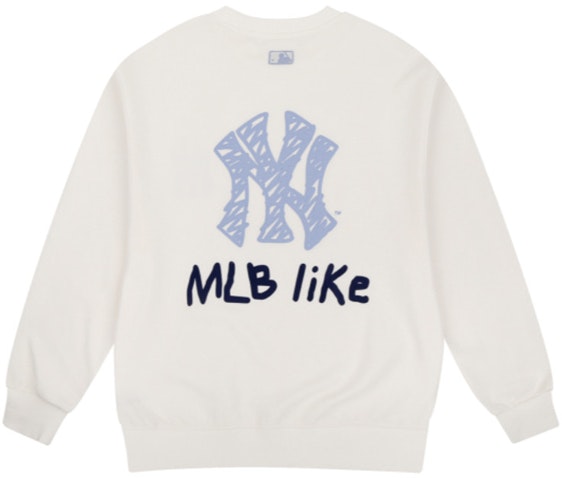 mlb-like-series-new-york-yankees-logo-ivory-white-crewneck-sweatshirt-unisex-31-mt-05941-50-i