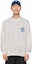 Sizing MLB Like Series New York Yankees Logo Ivory White Crewneck Sweatshirt Unisex 31MT05941-50I