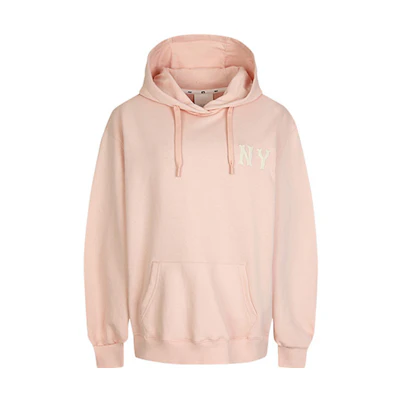 MLB Logo Embroidered Casual Sweatshirt Pink Unisex 31HD07941-50P
